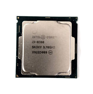 Lot of 3 Intel Core i3-8300 3.70GHz 8 MB 8 GT/s FCLGA1151 Processors