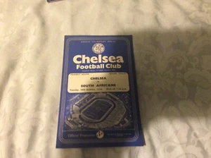 Raro Chelsea V 1958 sudafricanos 8 - Imagen 1 de 1
