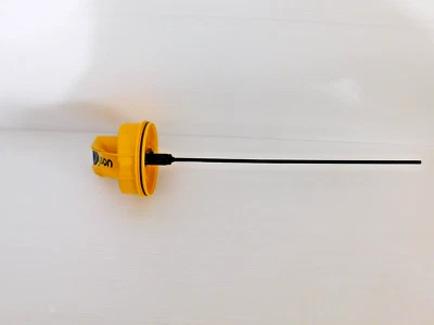 Genuino Dyson DC07 Mango/Tapa Ciclónico y Cubo de Polvo Gatillo Liberación y Varilla Amarillo Foto 1 de 4