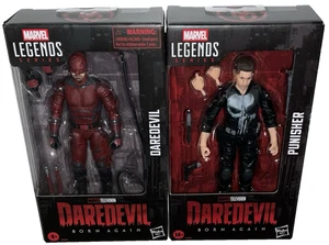 Marvel Legends Daredevil & Punisher 6" Figura Born Again Televisión EN MANO - Imagen 1 de 15