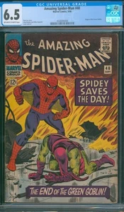 Amazing Spider-Man #40 ⭐ CGC 6.5 ⭐ Green Goblin Origin! Silver Age Marvel 1966 - Picture 1 of 2