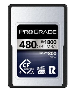 Scheda di memoria ProGrade Digital CFexpress 4.0 Type A Iridium 480 GB VPG200 (massimo - Foto 1 di 5