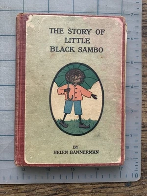 antique THE STORY OF LITTLE BLACK SAMBO Helen Bannerman 1930s VINTAGE Book - Image 1 of 4