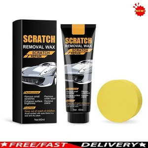Car Scratch Removal Wax For Deep Scratche Paint Restorer Auto Repair Wax &Sponge - Picture 1 of 17