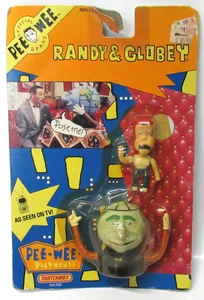Neu versiegelt Matchbox Pee Wees Playhouse Randy & Globey 1988 Mini Figuren - Bild 1 von 7