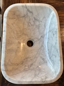 FREGADERO RECIPIENTE MÁRMOL CURVO - Imagen 1 de 5