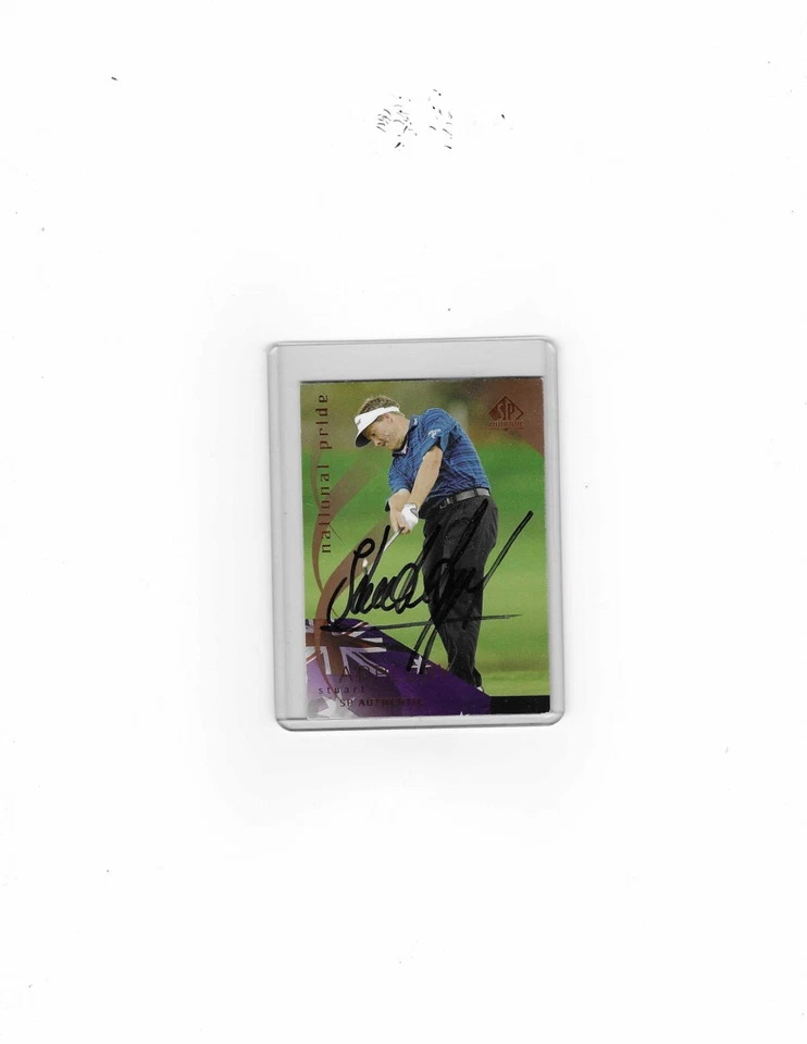PGA  STUART APPLEBY SIGNED GOLF CARD - Image 1 of 1