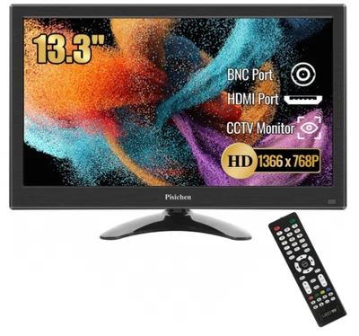 Pisichen Portable Monitor M1330 13.3" Compact Full HD IPS Mini-HDMI Screen NEW - Image 1 of 4