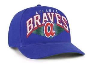 Neu mit Etikett Atlanta Braves Cooperstown Ponoma '47 Marke blau Hitch Snapback Mütze - Bild 1 von 3