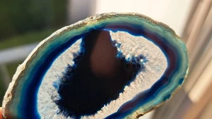 Achatscheibe 7cm Blautöne - Bild 1 von 3