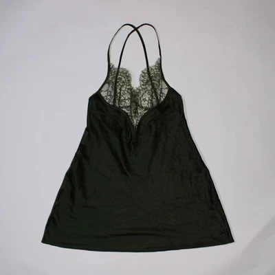 Victoria's Secret осени оливковый зеленый мини скольжения платье с кружевной чашки размер XS - Изображение 1 из 4