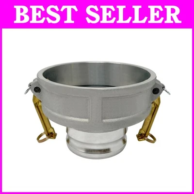 Reductor Camlock tipo aluminio DA, 6" hembra x 4" macho Foto 1 de 4