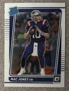 Donruss Optic Football Mac Jones RC 2021 clasificación base novato #206 - Imagen 1 de 2
