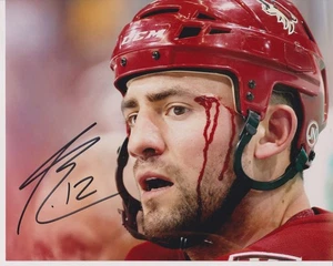 Paul Bissonnette Blutfoto 8x10 signiertes Foto mit Echtheitszertifikat #1 - Bild 1 von 1