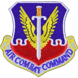 USAF Air Combat Command lizenzierter Patch mit vollständiger Sendungsverfolgung von USPS - Bild 1 von 1