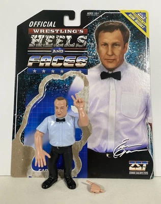 ZST Earl Hebner Heels And Faces Series 1 Retro Referee Figure Zombie Sailor Toys - Image 1 of 3