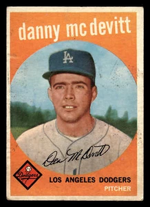 1959 Topps Danny McDevitt #364 - Bild 1 von 2