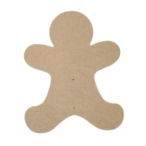 Plantilla artesanal de silueta de hombre de pan de jengibre de tablero de prensado - Imagen 1 de 1