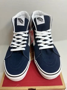 Vans SK8 Hi (Dark Aura) Mehrfarbig Schwarz True White Herren Sportschuhe Größe 10 - Bild 1 von 11