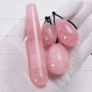 4Pcs Yoni Eggs Set Massage Wand Nephrite Jade Rose Quartz Opalite Yoni Egg Kits - Picture 1 of 19