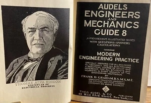 Audels Handy Book Of Practical Electricity 1942 Frank D. Graham - Foto 1 di 12