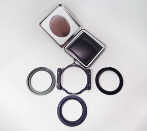 LEE BIG STOPPER 100X100 ND-10 FILTER w/ CASE 72mm,77mm,82mm Clip on Ring Adapter - Picture 1 of 7