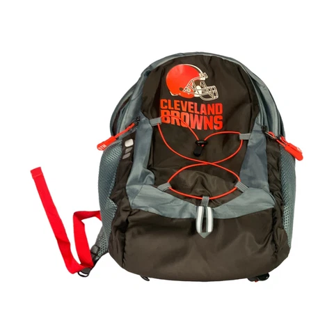 Cleveland Browns Season Ticket Member Backpack Gray Brown Orange NWOT Cover