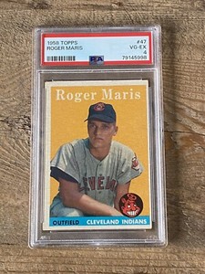 1958 Topps Baseball PSA 4 Roger Maris Rookie Card