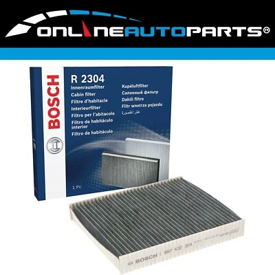 Bosch Carbon Activated Cabin Air Filter for Cruze JG JH 4cyl 1.8L F18D4 2009~16 - Image 1 of 4
