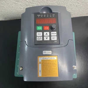 Huanyang 3KW 4HP 220V VFD Inverter Variable Frequency Drive Spindle New Open Box - Picture 1 of 6