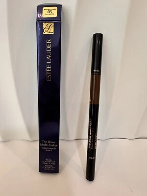 Estee Lauder The Brow Multi-Tasker 3 in 1 Pencil Powder Brush 03 Brunette - Image 1 of 4