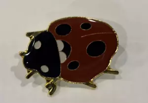 ANSTECKNADEL MARIENKÄFER NEU - Bild 1 von 2