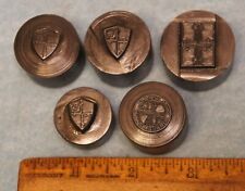 LOT of 5 Vintage Master Hobs for Stamping Die MARYLAND STATE GUARD PINS JN1415