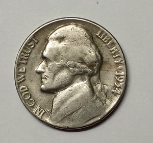 1954 P Jefferson errore di laminazione nichel - Foto 1 di 2