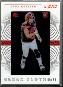A5037- 2016 Panini Clear Vision Rookie Cloth Jerseys #8 Cody Kessler Jersey /99 - Picture 1 of 2