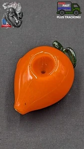 3" Tabakpfeife Smoking Bowl Glas Handpfeifen Pfirsich - Bild 1 von 4
