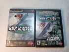 PS2 Kelly Slater's Pro Surfer AND Present Pipeline Session Promo DVD Activision