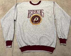 Vintage Washington Redskins Crewneck Sweatshirt The Game -Large - Made In USA - Picture 1 of 8