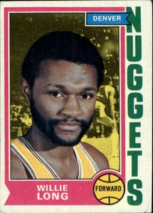 1974-75 Topps #202 Willie Long - VG-EX