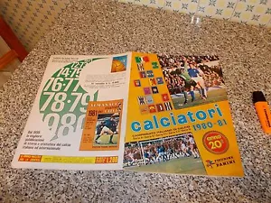 ALBUM CALCIATORI PANINI 1980-81 1981 COMPLETO ORIGINALE OTTIMO - Foto 1 di 1