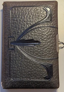 Poesiealbum, Leder, Jugendstil. Zeitraum 1903-12 - Bild 1 von 5