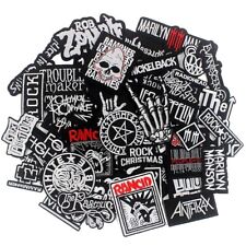 Rock Band Patches Lot of 20 Wholesale Iron-on Applique Heavy Metal Punk Music