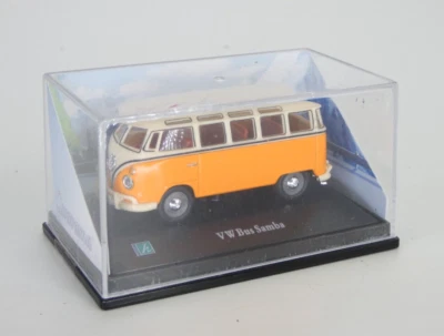 Cararama VW Bus Samba Hongwell Toy Collectible With Case - Image 1 of 4