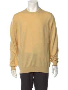 Auth NWT Brunello CUCINELLI Mustard CASHMERE Sweater PULLOVER - Picture 1 of 3