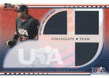 2010 Topps USA Baseball Triple Jersey #NR Nick Ramirez JERSEY