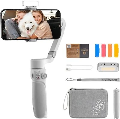 ZHIYUN Smooth Q4 Combo Smartphone Gimbal 3 Axis Handheld Stabilizer for iPhone A - Image 1 of 4