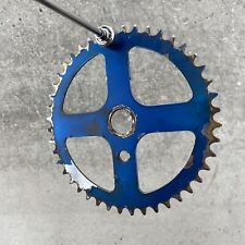 Old School BMX Sprocket 44 Tooth Fits 70s Mongoose 44t Blue Steel 1970s