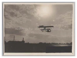 Chemnitz Flugtag 1911 - Flugzeug Schmidt Doppeldecker - Altes Foto 1910er - Picture 1 of 2