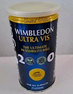 Slazenger Wimbledon Ultra Vis Limited Edition 2 Tennisbälle Wimbledon 2000 NEU - Bild 1 von 4