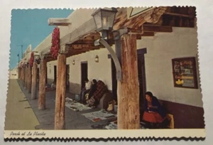 Porch At La Placita Dining Room Old Town, Albuquerque, N.M. Postcard (C3) - Picture 1 of 2